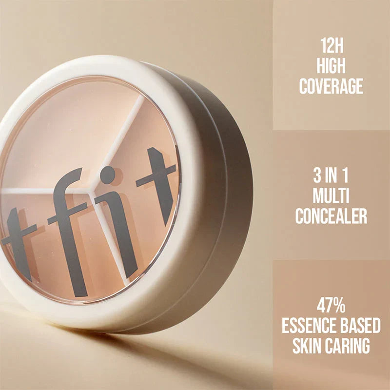 TFIT Cover Up Pro Concealer 01 Neutral – Full Coverage Concealer for Dark Circles & Blemishes