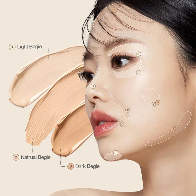 TFIT Cover Up Pro Concealer 01 Neutral – Full Coverage Concealer for Dark Circles & Blemishes