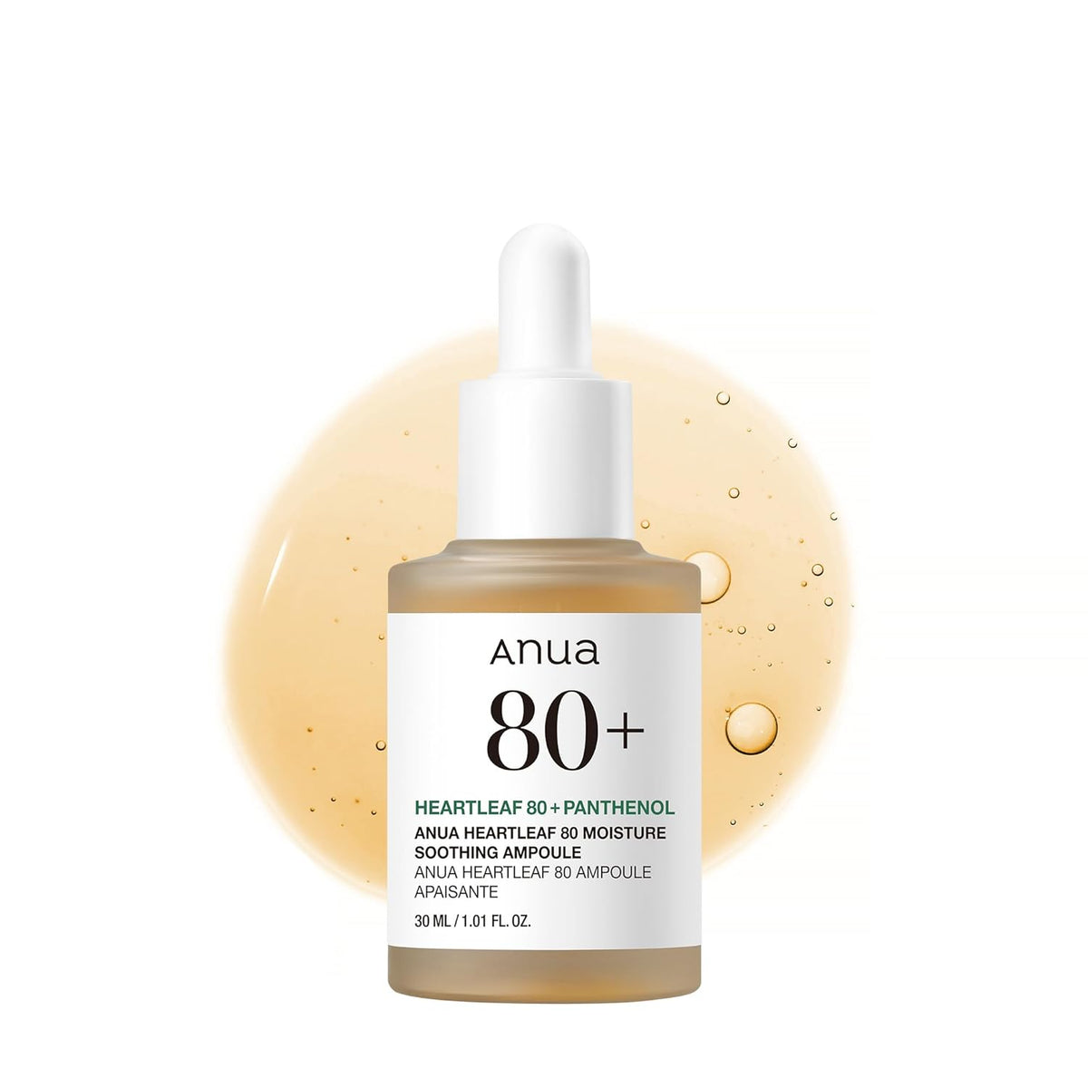 Anua Heartleaf 80% Soothing Ampoule Hydration Facial Serum