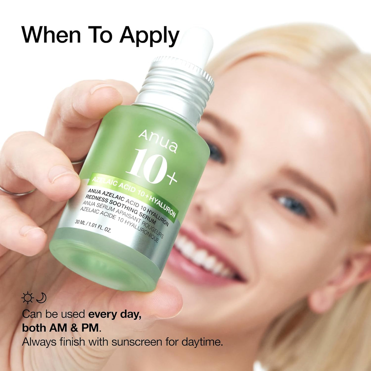 Anua Azelaic Acid 10% Hyaluron Redness Soothing Serum