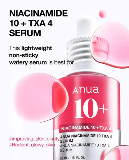Anua Niacinamide 10%+TXA 4% Dark Spot Correcting Serum