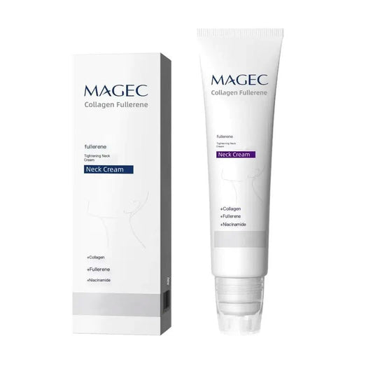 Magec Collagen Fullerene Neck Cream - Tightening & Anti-Wrinkle Formula