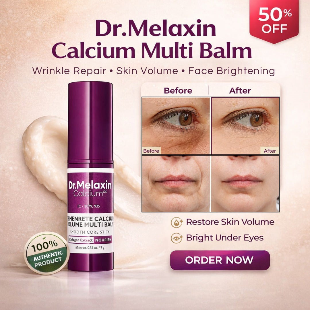 Dr. Melaxin - Calcium & Collagen Balm Stick | Removes Wrinkles & Gives Hydration & Glow